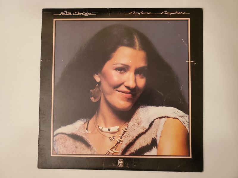 Rita Coolidge Anytime... Anywhere vinyl record